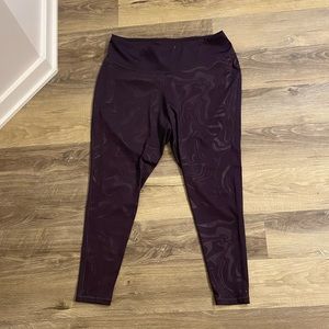 Adidas Purple Leggings